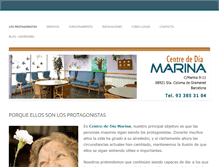 Tablet Screenshot of centrediamarina.com